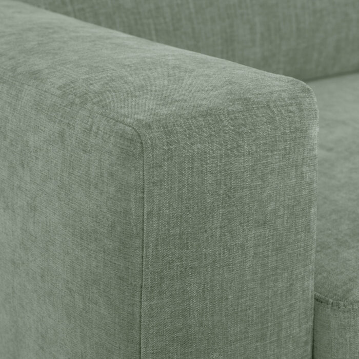 Canapé chaise longue droite vert BARDEM – Image 9