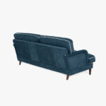 Canapé 3 Places Bleu Foncé/Beige SPENCER – Image 3