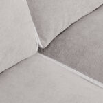 Canapé 3 Places Taupe/Beige SPENCER – Image 6