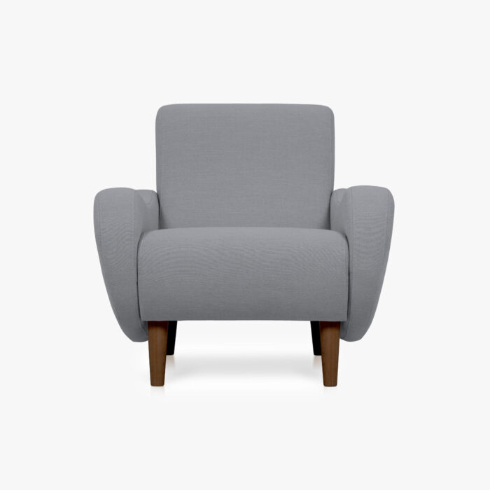 Fauteuil Curva Gris LIU – Image 2