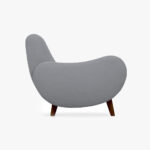 Fauteuil Curva Gris LIU – Image 3