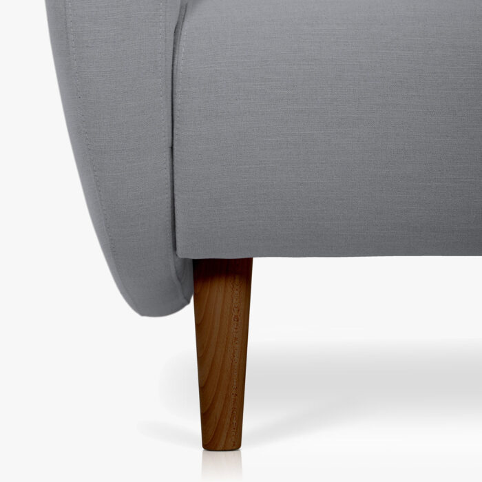 Fauteuil Curva Gris LIU – Image 5
