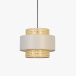 Candeeiro de Mesa Natural e Rattan SIERRA