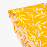 Taie d'oreiller pour Coussin de Couchage Fleurs Jaune 50x65 BACKYARD – Image 4