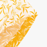 Taie d'oreiller pour Coussin de Couchage Fleurs Jaune 45x100 BACKYARD – Image 3