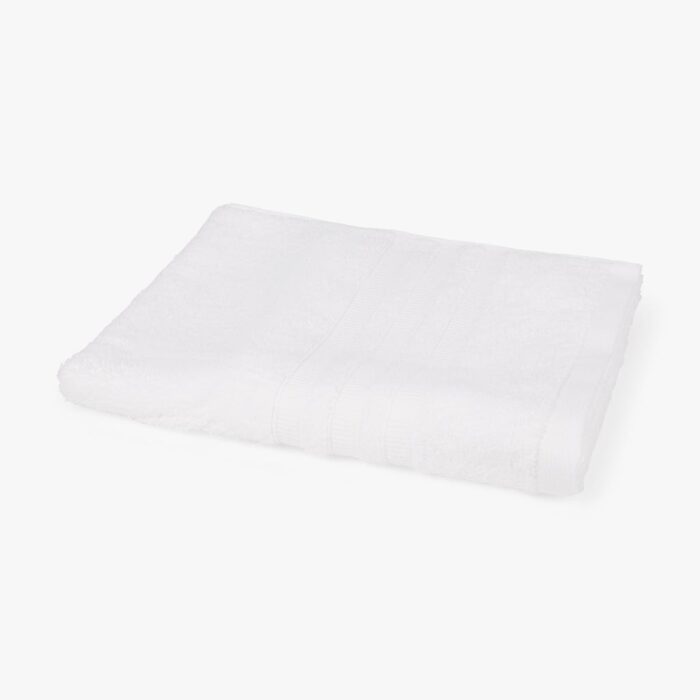 Serviette de Toilette en Coton Blanc 4EVERYDAY – Image 1