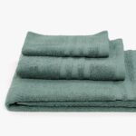 Serviette de Bain Coton Vert Foncé 4EVERYDAY