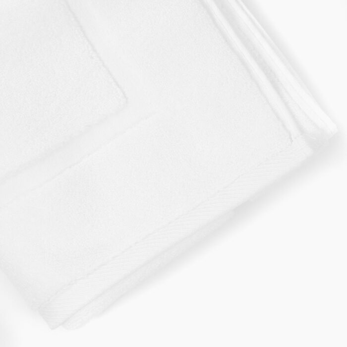 Peignoir de Bain Coton Blanc FIVE STARS – Image 2