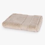 Serviette de Bain Corps Coton Beige FIVE STARS