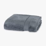 Serviette de Bain Corps Coton Gris Foncé FIVE STARS