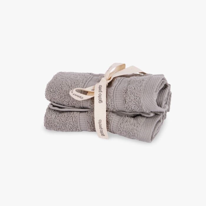 Ensemble Lingettes en Coton Gris 4EVERYDAY - Image 1