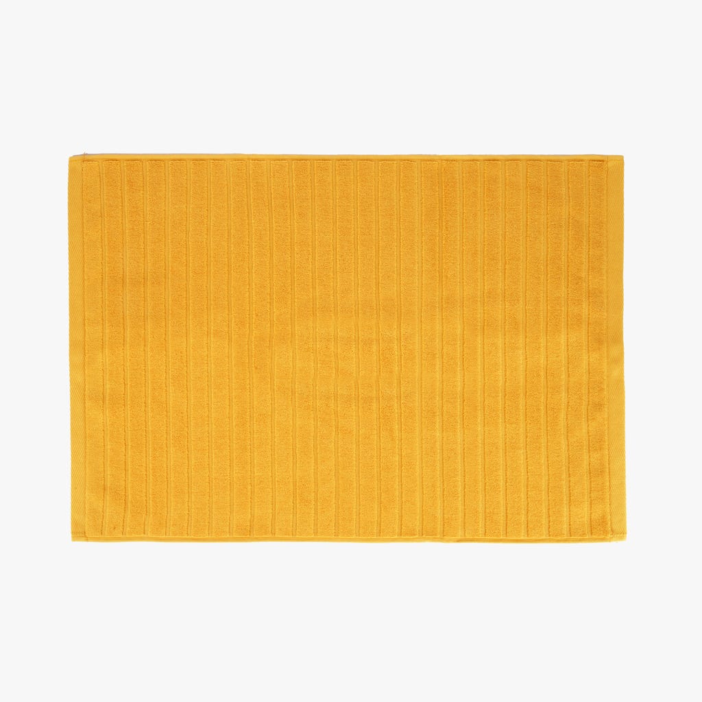 151086962_1.jpg Tapis de bain en coton jaune 4EVERYDAY - Image 1