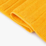Tapis de bain en coton jaune 4EVERYDAY - Image 2
