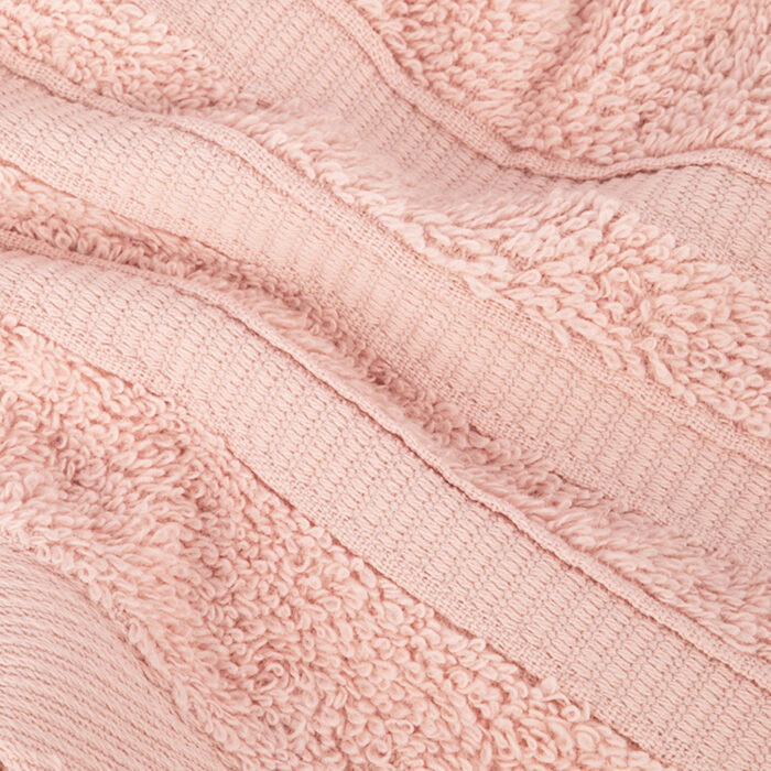 Ensemble Serviettes en Coton Rose Clair 4EVERYDAY – Image 2