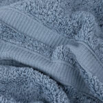 Serviette de Toilette Visage Coton Bleu 4EVERYDAY – Image 2