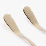 Ensemble 2 Spatules en Acier Inoxydable Doré MARIE – Image 3