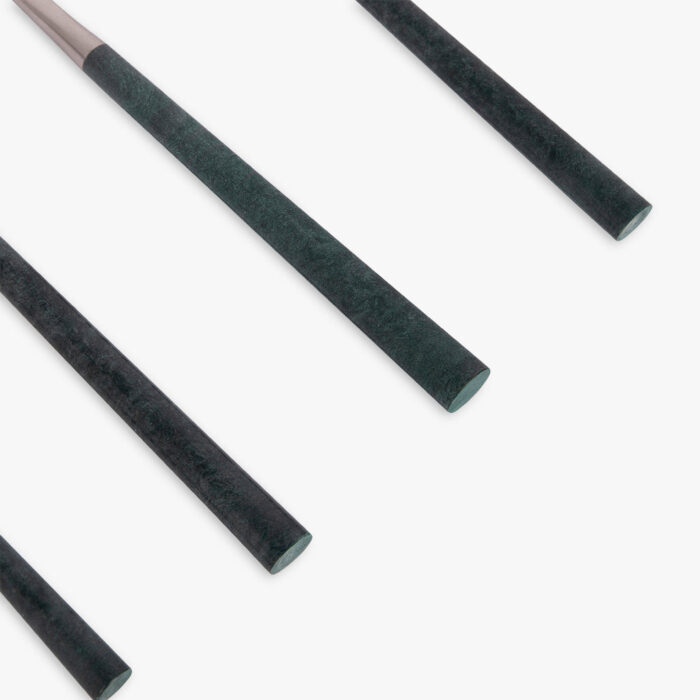 Ménagère 16 pièces en Acier Inoxydable Argenté et Vert NEO – Image 2