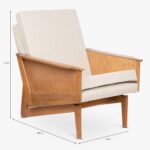 Cadeirão rattan VIVALDI - Image 2
