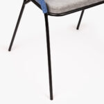 Chaise en Métal et Corde Bleue avec accoudoirs PANTAI – Image 6