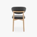 Chaise gris foncé 49x51x8cm BREST – Image 4