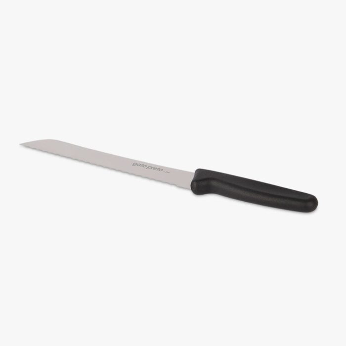 Couteau à Pain avec Manche Noir 20cm CHEF – Image 1