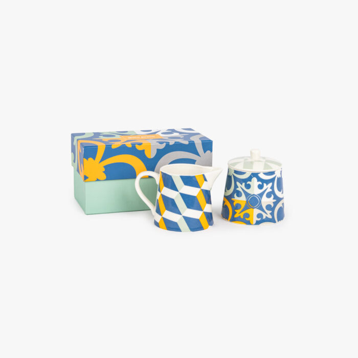 Sucrier et Pot à Lait AZULEJO – Image 2