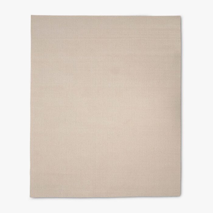 Tapete Tufado Lã e Viscose Bege 140x200 MIRA - Image 1