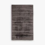Tapete Tufado Viscose Cinza Escuro 70x110 MIRA