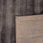 Tapete Tufado Viscose Cinza Escuro 70x110 MIRA - Image 3