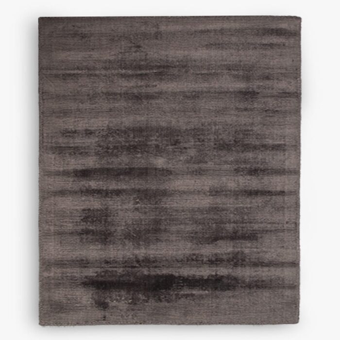 Tapis Touffeté Viscose Gris Foncé 200x300 MIRA – Image 1