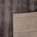 Tapis Touffeté Viscose Gris Foncé 200x300 MIRA – Image 3