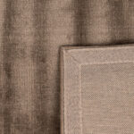 Tapete Tufado Viscose Castanho 70x110 MIRA - Image 3