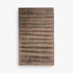 Tapete Tufado Viscose Castanho 140x200 MIRA