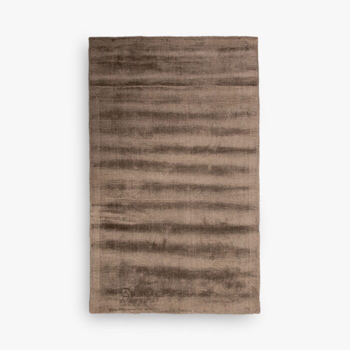 Tapete Tufado Viscose Castanho 140x200 MIRA - Image 1