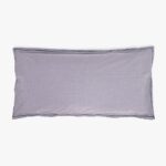 Taie d'oreiller en coton bleu 45x90cm GRÀCIA