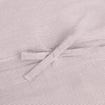 Taie d'oreiller en coton rayures beige 45x90cm GRÀCIA – Image 3