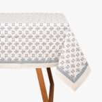 Nappe Anti-Taches Carrée Fleur de Lys SICILIA