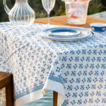 Nappe Anti-Taches Carrée Fleur de Lys SICILIA – Image 2