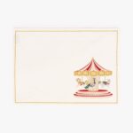 Set de table rectangulaire en coton Carrousel CARROUSEL