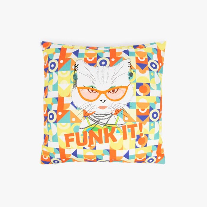 Housse de Coussin Chat Funk CHATS DE ROCK – Image 1