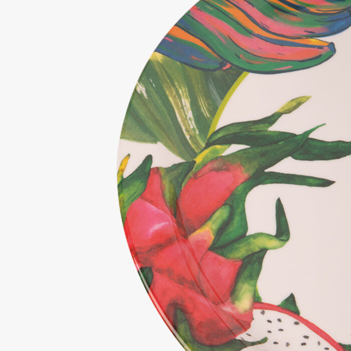 Assiette Décorative en Mélamine TROPICAL – Image 3