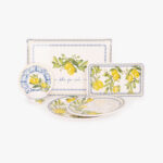 Assiette plate en mélamine SICILE – Image 4