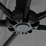 Parasol gris 270x270cm COMPORTA – Image 2
