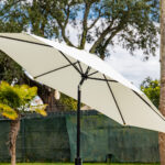 Parasol blanc 300x300cm COMPORTA – Image 4