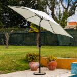 Parasol blanc 300x300cm COMPORTA – Image 3