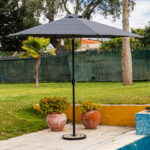 Parasol gris 300x300cm COMPORTA – Image 2
