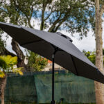 Parasol gris 300x300cm COMPORTA – Image 4