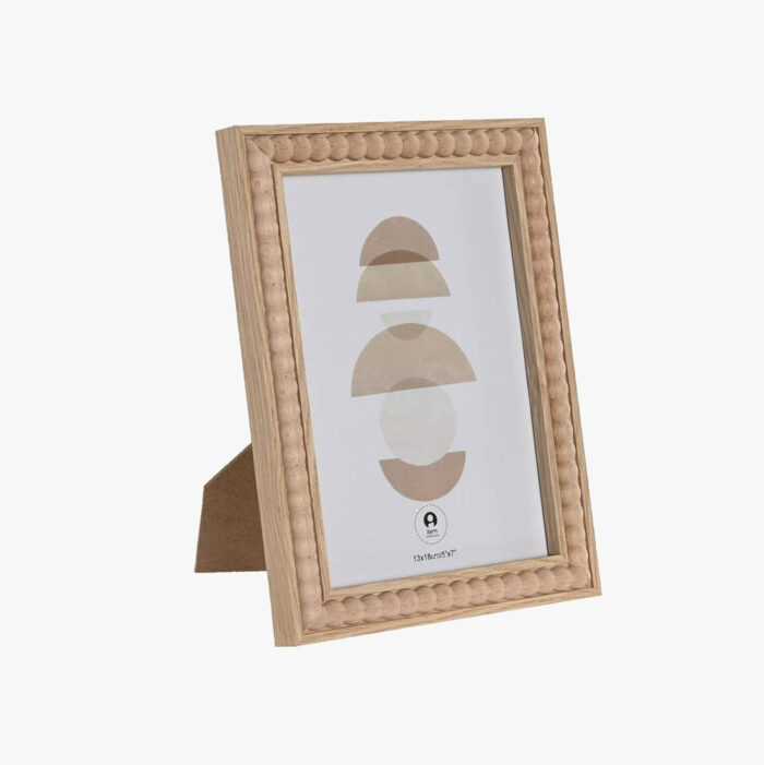 Cadre en Bois avec Boules 13x18 COMPORTA – Image 1