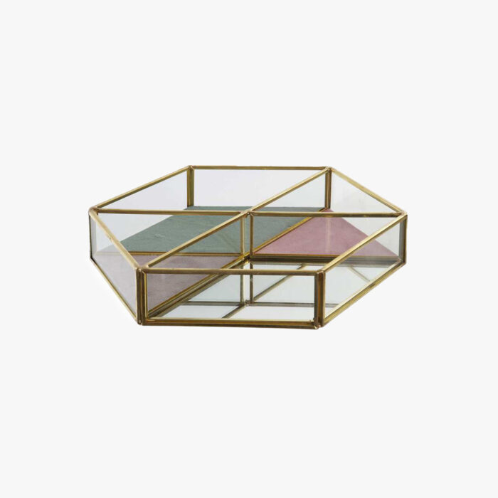 Boîte à Bijoux Métal Doré ETERNITÉ – Image 1