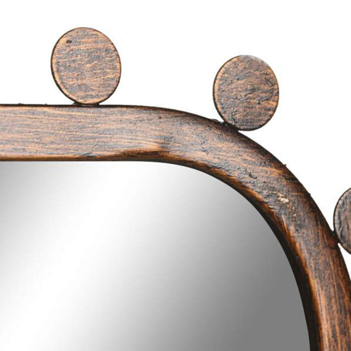 Miroir en Métal avec Reliefs COMPORTA – Image 4